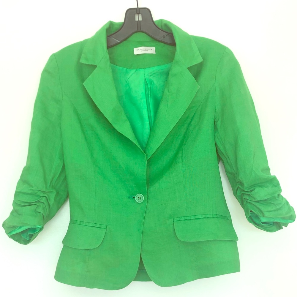 Linen summer blazer, 0-2